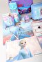 X Dekomus Licensed Frozen Full Stationery Set, Kindergarten Bag, Lunch Box, Water Bottle, Lunch Cover - 3