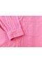 Women's Wide Fit Textured Woven Oversize Premium Pocketed Shirt - 5
