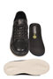 Black Memory Sole Premium Casual Shoes Genuine Leather Men's Daily Sneaker M030 m - 5