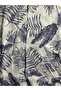 Men's Relaxed Fit Patterned Short Sleeve Lapel Collar Viscon Summer Shirt - 7