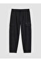 Black Regular Fit Men's Cargo Pants
