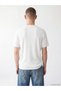 Xside White Crew Neck Men's T-Shirt - 4