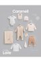 100% Cotton Mini Travel 10 Piece Hospital Discharge Bodysuit Set Beige Crml.Ze2283.Bej