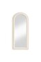 MapleHoome Full-Length Mirror, Boucle Fabric, Floor Mirror, Lean-to-Wall Standing Mirror, 80*180, Beige - 2
