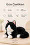 35 cm Plush Cat with Sound That Meows Soft Toy Cat Sleeping and Playmate - 2