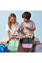 Oversized Lunch Box for Kids: Bento Box with 4 Compartments (2 Leak Proof), Removable Divider, - 6