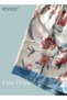 5-Pack Women's Pajama Sets Sweet Floral Printing Homewear Ladies Nightwear Silky Clothes Suits Sprin - 6