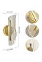 LED wall light, 10W acrylic LED indoor wall light, modern style, 29x10x10 cm - 6