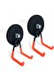 Strong magnetic hooks, garage magnetic hooks, practical hooks for hanging yard tools, extension hoses for power tools, 2-piece, 88mm base
