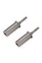2-piece set of detachable pile driving hammers, non-jamming rebar driving hammers, with mechanical anchors, for fences and tents.