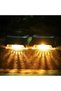 A set of 12 solar-powered outdoor lights, waterproof design, suitable for gardens, patios and walkways, warm white light. - 2