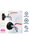 Tank faucet - Alloy tank adapter, threaded connector for IBC and garden hose, rainwater harvester accessory kit - 3