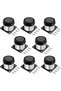 Adjustable Furniture Legs - Set of 8 - Height 5 cm - Stainless Steel - For Table/Cabinet/Bed - Easy to Clean