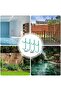 4 Storage Hooks Universal Pool Rod Rack Multifunctional Poolside Storage Rack Pool Tool Rack Geschikt voor Scraper Rake Wall Railing Telescopic Rod - 4