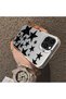 iPhone 13 Pro Compatible High Quality Flat Print Black Star Pattern Cool Silicone Phone Case - 2