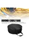 Jumper Cable Bag, Round large capacity extension storage bag for electric vehicles and garden hoses - 2