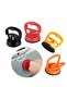 This four-piece car body dent repair tool kit includes a car body suction cup, a dent puller, and a repair kit.