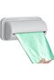 Trash bag organizer - Trash bag storage solutions - Kitchen storage - Optimized design dispenser - 15 x 65 cm - White - 5