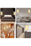 Two recessed wall lights, 8 watts, waterproof, warm white. - 2