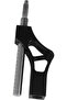 Adjustable shift lever ball joint extender, height adjustment lever extender, includes 4 adapters - 3