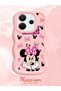 Redmi Note 14 4g Compatible Wavy Frame Mouse Cartoon Patterned Quality Silicone Phone Case