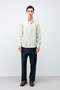 Water Green Modal Blend Striped Men's Shirt - 5