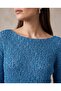 Women's Comfortable Fit Slim Knitwear Long Sleeve Blouse - 4