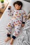 Winter Children's Sleeping Bag Cotton Lined 2.5 Tog Thick Fiber Filled Unisex 2-9 Years Old