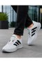 Men's Fusped Poly Sole Casual Sports Shoes Sneaker - Ice Black - 5