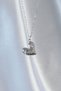 316L Steel Chain Silver Color Colorful Zircon Stone Heart Necklace - 2