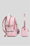 Primary School Orthopedic School Bag Set of 2 with Lunch Box and Reflective Detail - 4