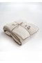 100% Cotton Double Muslin Pique Set, Embroidery Detail, Shepherd Stitch, 2 Pillows - 4