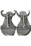 25Y145-1 Women's Stoned Wedge Sandals - 4