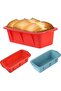 Silicone Bread Molds Non-Stick BPA-Free Reusable Loaf Pan Toast Meat Patty - 5