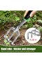 3-Piece Gardening Tool Set - Non-Slip Rubber Handles - 3