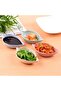 Wheat Straw Sauce Plates - Biodegradable Dip Bowls - Heart-shaped Appetizer Plates - Suitable for Snacks and Dips - 8 pieces