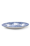 Earthenware Classic Blue Windmill & Floral Pattern Chop Plate, 12.1 Inch, White - 2