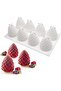 3D Fruit Silicone Mousse Cake Mold, DIY Decorative Chocolate Jelly Dessert Bakeware Pan, Kitchen Cake Tin Tool