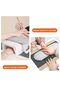 Foldable Nail Salon PU Leather Hand Rest Pad & Table Mat Set (Gray) - 3