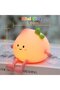 Children's Night Light-Peach Night Light-Night Light-Night Light with Touch Control-7 Colors-3 Dimming Levels-USB Charging - 5