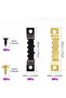 415 Hooks Hooks Iron Black Gold Silver Picture Frame Picture Frame Triangle Hooks Picture Hooks Includes Screws picture frames mirrors artwork - 5