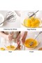 Egg beater – Semi-automatic stainless steel rotary hand mixer - 2