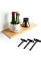 Heavy Duty Hidden Blind Floating Shelf Wall Mount Support Brackets Hardware - 3