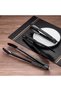 2-Pack Stainless Steel Black Food & BBQ Tongs (black, 9-inch). - 2