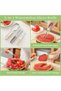 3-in-1 Melon Slicer for Watermelon, Cantaloupe, and Papaya - Multifunctional Fruit Knife for Slicing and Hollowing - 2