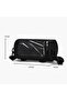 Waterproof Bicycle Handlebar Bag Front Pocket Storage Space Large Capacity Bike Bag Transparent Divider Velcro Closure Road MTB Black