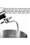 Dough hook/mixer attachment for KitchenAid 4.5/5QT stainless steel mixer/stapler/kneader - 4