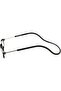 Set: Reading Glasses – (two pieces) Diopter +2.00 Black frame for men and women With magnetic closure Foldable Adjustable - 4