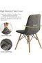 style dining chair covers - elastic chair covers - washable armless chair covers - For dining rooms & Living rooms (sand color - 2-Pack) - 4
