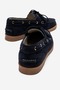Leonelda Women's Genuine Leather Lace-Up Loafer Laci Suede - 3